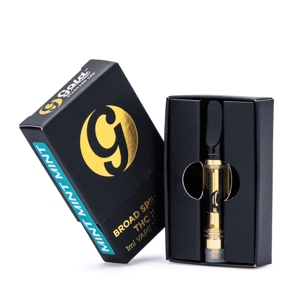 Gold Standard CBD Vape Cartridge – Mint (450 mg)