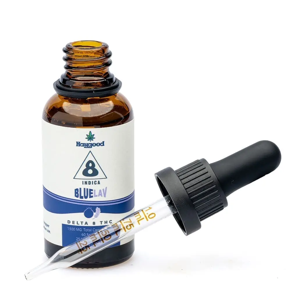 Haygood Delta 8 Tincture – Blue Lavender