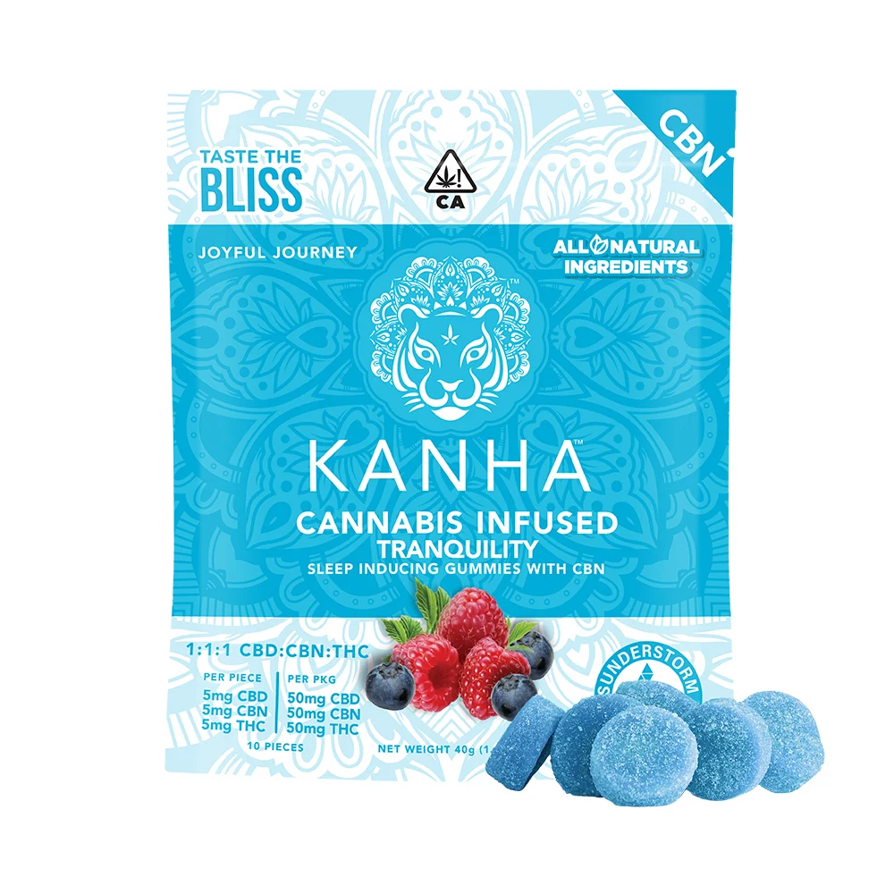 Kanha 1:1:1 Tranquility (50mg CBD/50mg THC/50mg CBN)